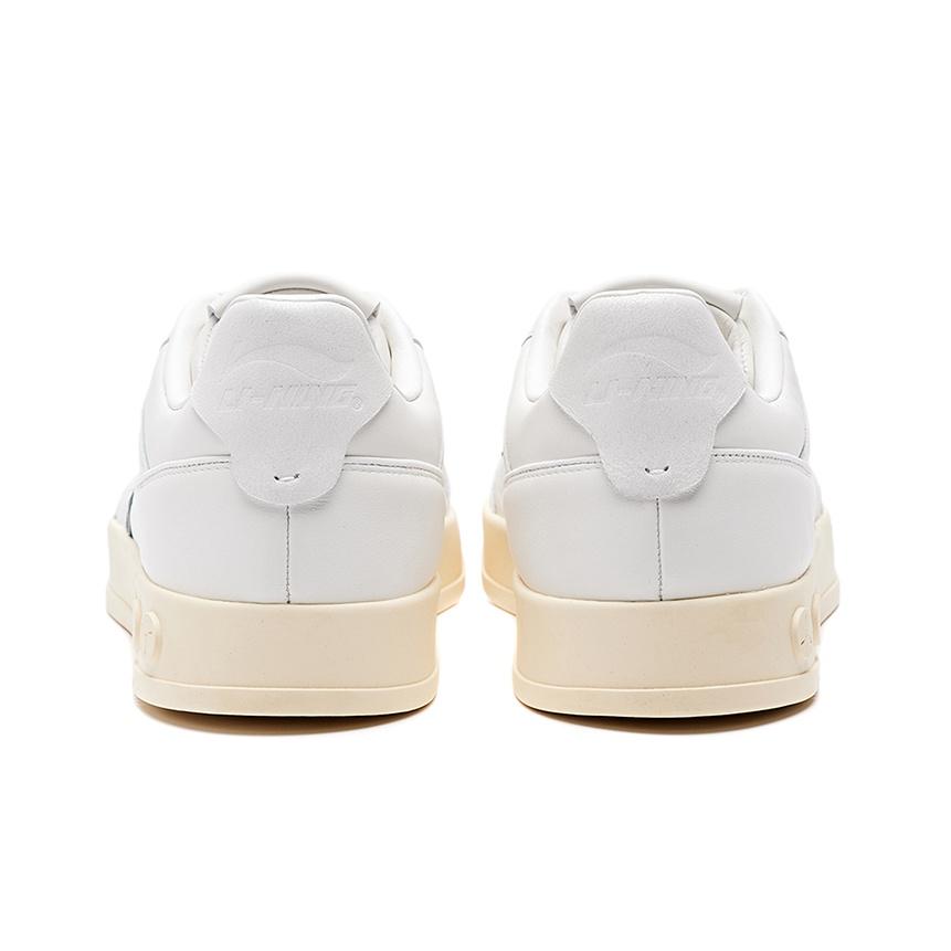 Li-Ning 1990 Og Non-Slip Wear-Resistant Low-Top Skate Shoes Men Sneakers White Green ALFR161-1