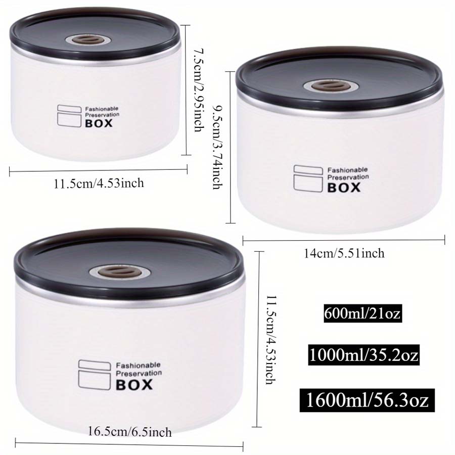 SUS304 Stainless Steel Fresh-keeping Box with Lid, Lunch Box, Outdoor Camping Food Storage Box, Double-layer Insulated Lunch Box