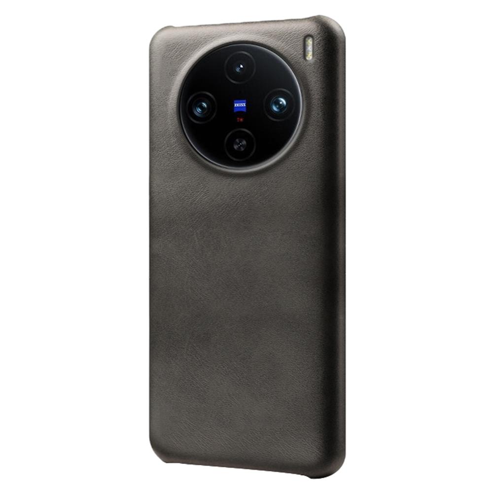 For vivo X100 Pro 5G Case Calf Texture Anti-scratch Hard Phone Cover