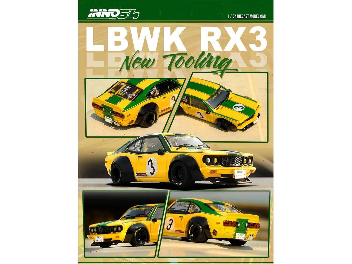 

Inno Models Mazda RX3 Savanna Completed Product 1/64 LB-WORKS