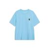 Li Ning Sports Trendy Collection T Shirt Men's Ice Refreshing Blue AHST183-3