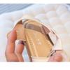 New Summer Korean Style Kids Hook-and-loop Sandals, Closed-toe Woven Soft Sole Beach Shoes for Baby Girls