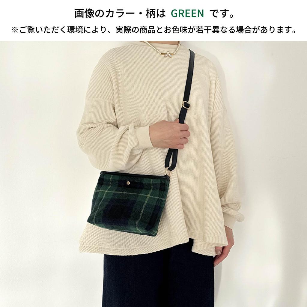 [Finisage] Cozy Check Mini Shoulder Bag