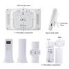Thermohythmic Meter Wireless Weather Station with Barometer Sensor 4.4" LCD Display Indoor Outdoor Temperature Humidity Monitor