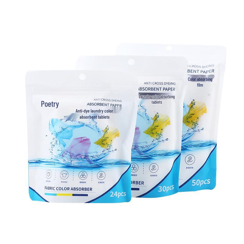 Anti-Bleed Color Absorbing Laundry Sheets: Prevent Dye Transfer In Wash with Color Separator Sheets.