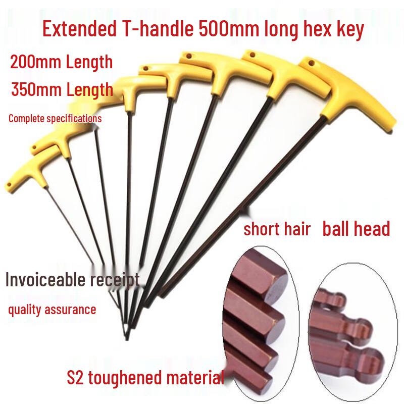 Zhechuang Lingjian Metric T-Handle Hex Key Set (1.5-10mm)