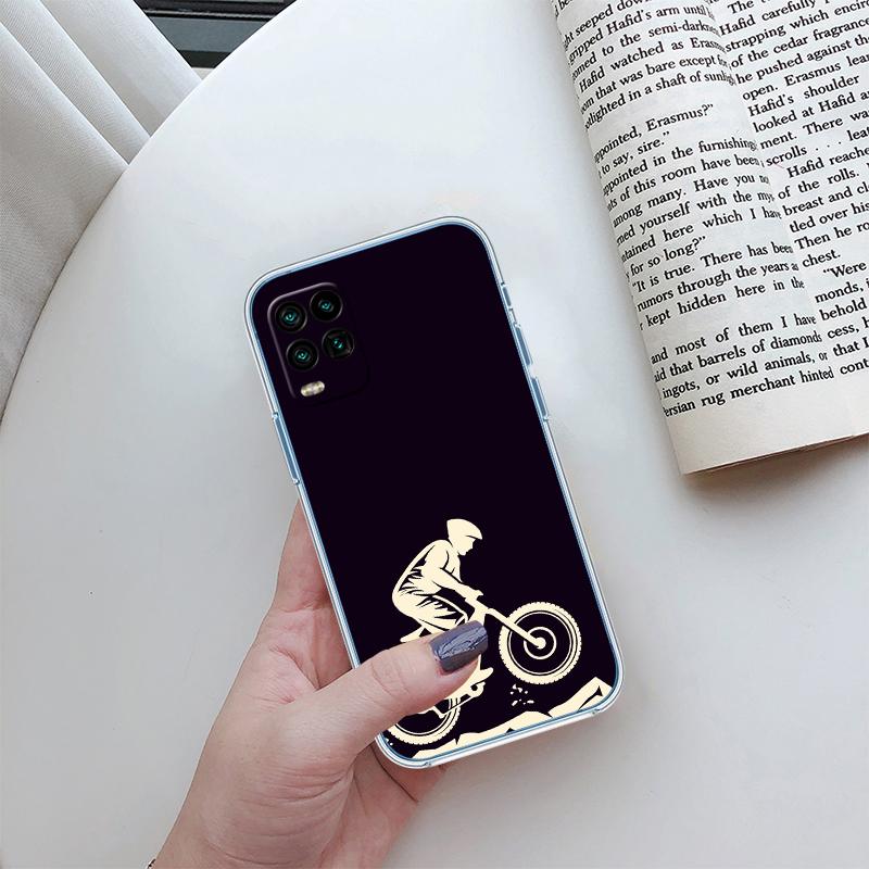 RP26 Cycling Bicycle Transparent Case for LG K22 K30 K40 K40S K41 K42 K50 K50S K51 K51S K52 K61 K62 K71 K92 Q60 Q61 V40 V50 V60