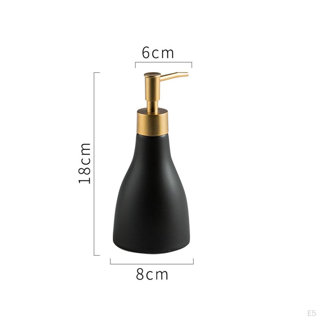 280ml Dispenser Bottle with Refillable for Bathroom Accessories