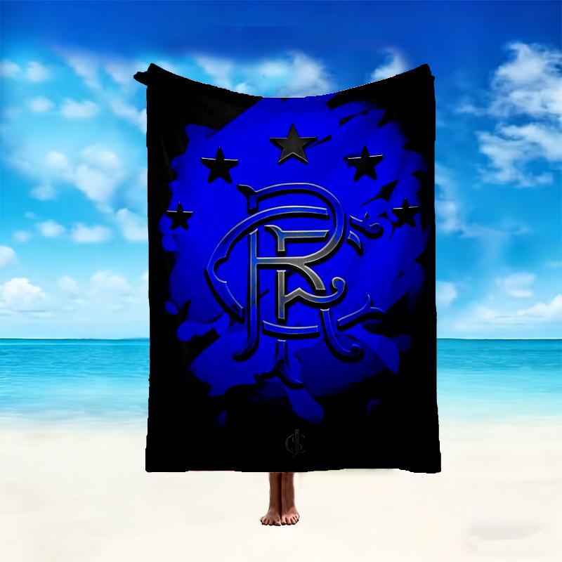 Rangers FC Blanket, Valentine's Day, Halloween, Thanksgiving Gift Blankets, Home Blanket for Bed and Couch Use