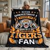 Wests Tigers Ultra Soft Flannel Throw Blanket Warm Cozy Blanket for Bed Couch or outdoor best gift