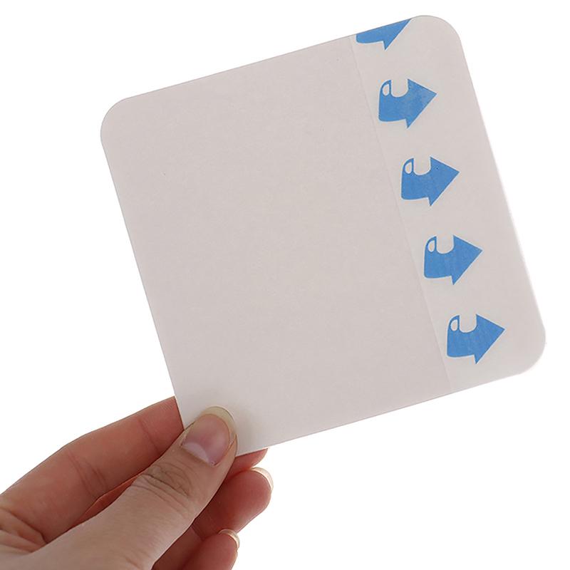 5Pcs Portable Hydrocolloid Adhesive Dressing Wound Dressin Self Adhesive Breathable Ultra Thin Waterproof Bedsore Heal Pad Patch