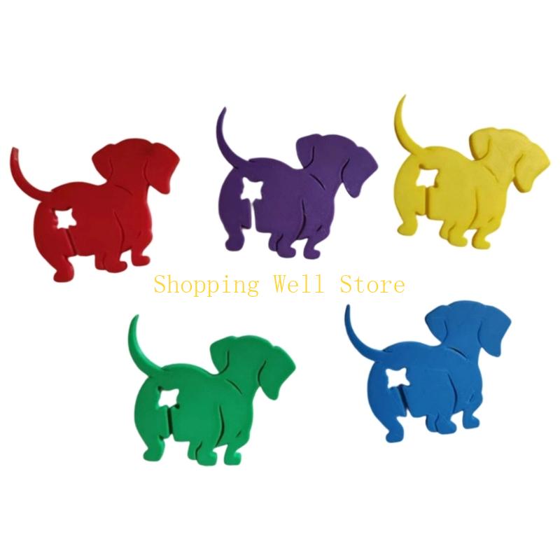 KX4B Playful Animal Design Bag Clips 3D Printed Durable Plastic Bread Ties For Chip Snacks Leak Proof Sealing Accessory