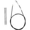 FVRITO 67 68 Inch Rear Drum Brake Cable Compatible with Coleman CT200U CT200U-EX BT200X Predator 212cc 196cc 6.5Hp Baja Heat Warrior Massimo MB165