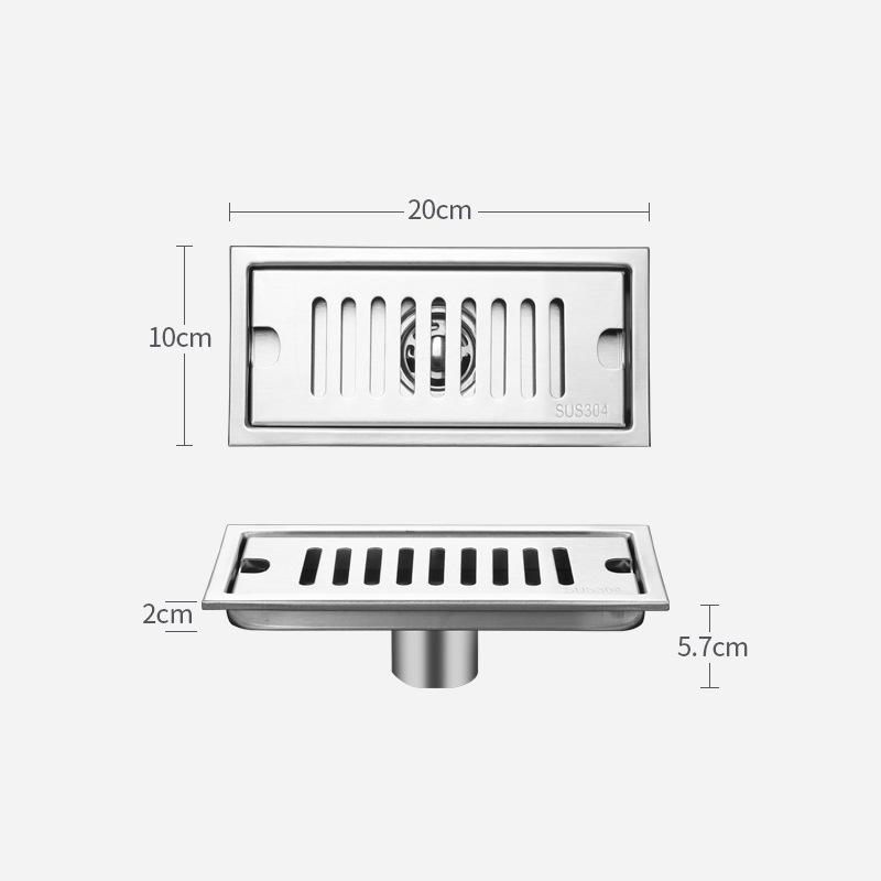 

Сливной трап для ванной из нержавеющей стали 304 с дезодорантом