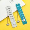 Adorable Goose Bookmark, Humorous Bookmarks for Women, Metal Bookmark in Pink, Bookworm Bookmark, Literary Additions, Great Gifts for Book Enthusiasts