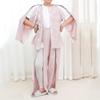 Ropa conveniente para el cuidado de ancianos encamados, amigable con la piel, transpirable, camiseta de recuperación con desgarro, lavable, desgarro completo