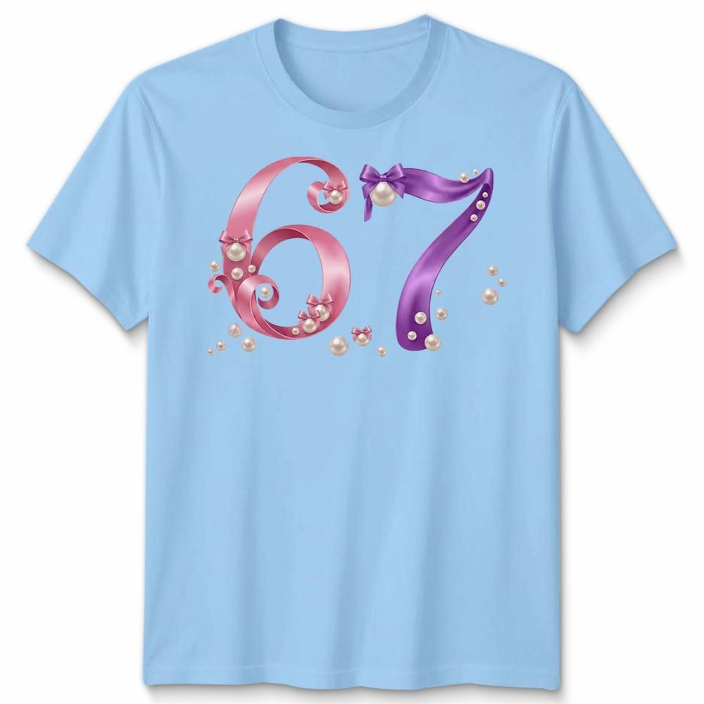 Sixty Seven 67th Birthday Occasions UnisexS TShirt Unisexs Graphic Tee Gift