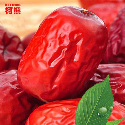 250g Organic Premium Jujube Red Dates Chinese Superfood Natural Dried Fruit Tea