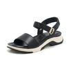 2025 Summer Shoes Women Sandals Summer Holiday Thick Sole Fashion Brand Ladies Sandals Non-slip Pink Black Plus Size 41