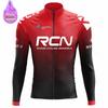 Rvouei Team Winter Cycling Set Thermal Fleece Bicycle Clothing Long Sleeve Jersey Road Bike Clothes Ropa Ciclismo MTB Uniform