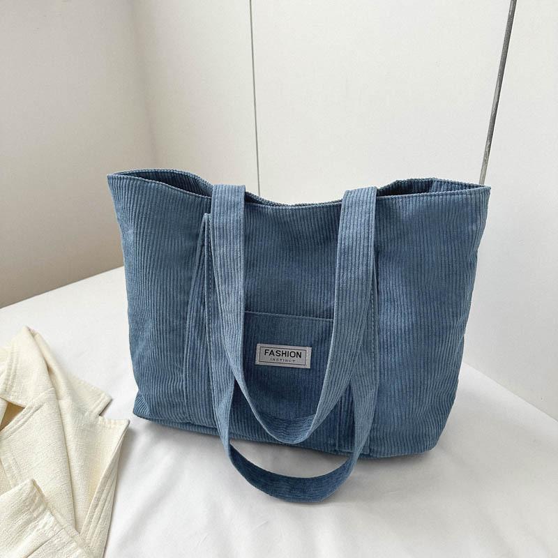 Fashionable Vintage Tote Bag For 2023 Fall Trendy Large Capacity Canvas Bag