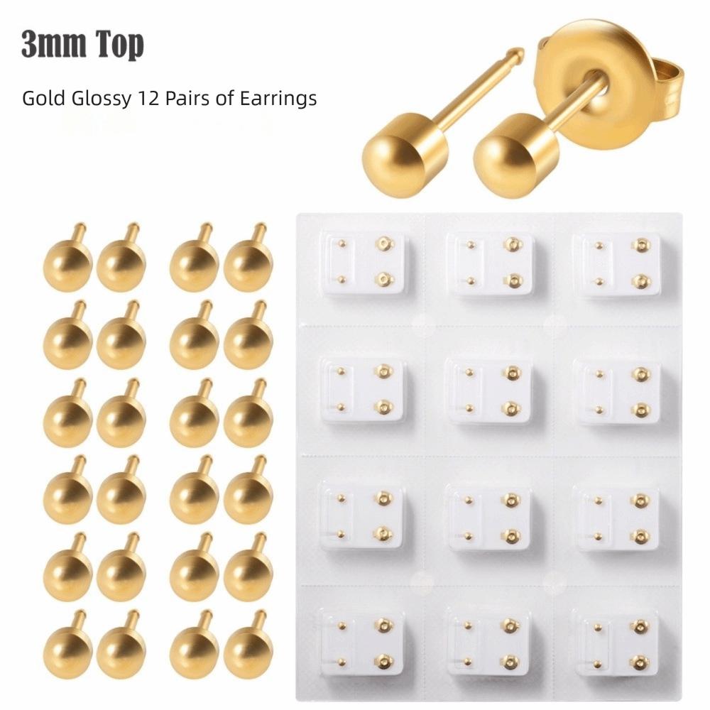 3mm/4mm TOP Sada nástrojů na propichování uší Hvězdy Nástroj na propichování uší Šperky Piercingový Salon