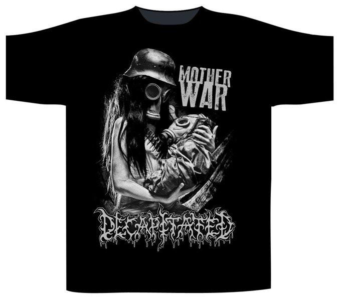 

DECAPITATED Mother War Short Sleeve Cotton Black Men S to 2345XL Unisex T-Shirt XXXXL