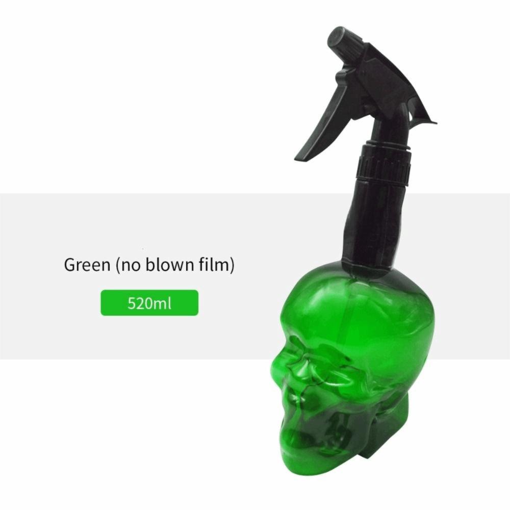 Large Capacity Hairdressing Spray Bottle Skull Head Design Refillable Bottles  Barber