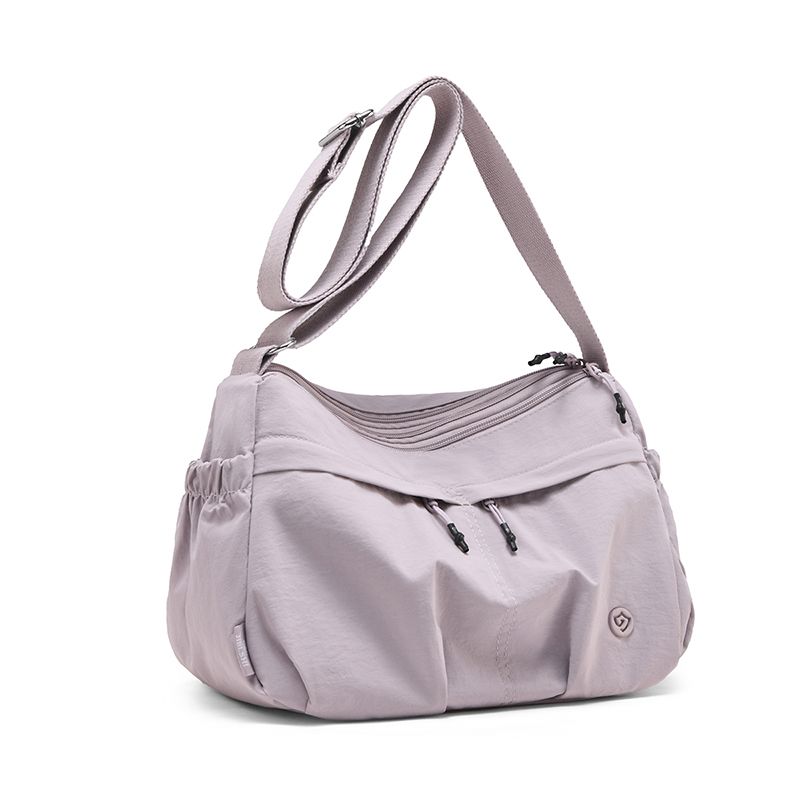 

Jielangshi Новое поступление Нейлоновая ткань Женская сумка через плечо Женская сумка Водонепроницаемая сумка через плечо Легкая сумка на плечо Многослойная сумка на плечо Sicily