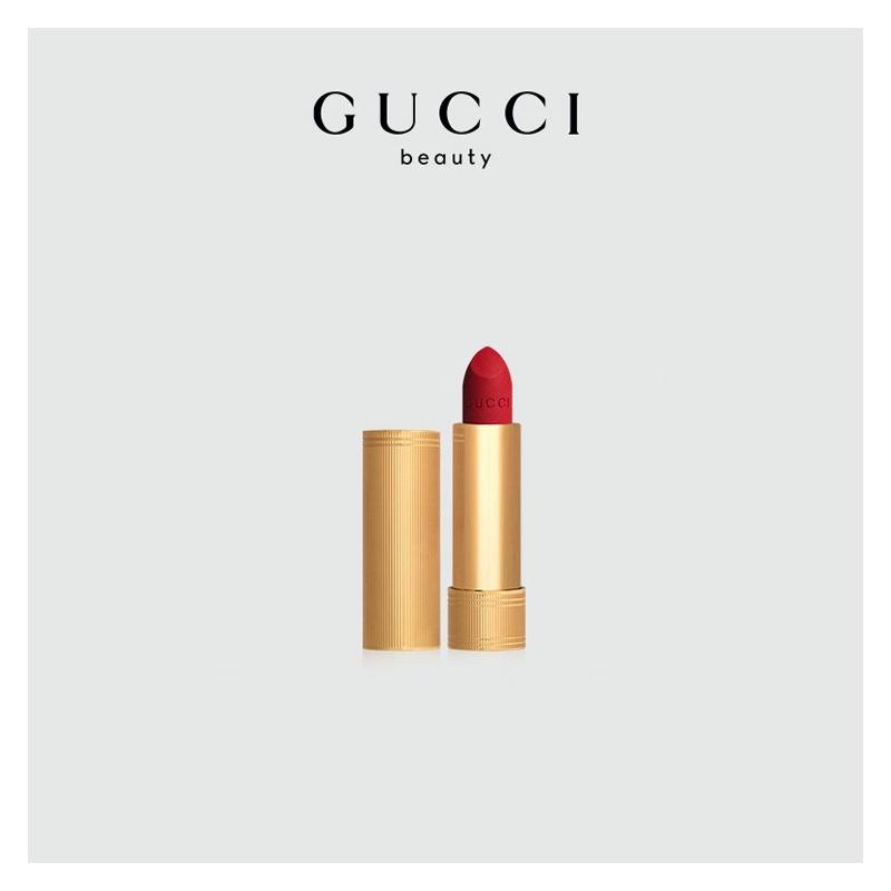 Gucci Perfume Set Dream Jasmine Gold Tube Lipstick Colorful Velvet Mist Qimeng Jasmine Fragrance Women's Perfume 30ml + Velvet Mist Lipstick #25