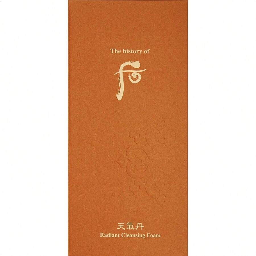 The History of Whoo Cheongidan Radiant Cleansing Foam 200ml | Detoxifies & Lifts Away Impurities While Comforting | Keep Skin Moisturized