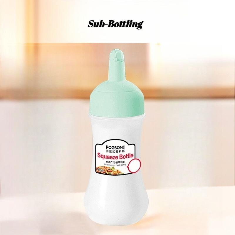 

Пляшка для соусів з одним отвором 5 отворів Кетчуп Майонез Пляшка з носиком Мед Диспенсер для салатних заправок Кухонні приналежності