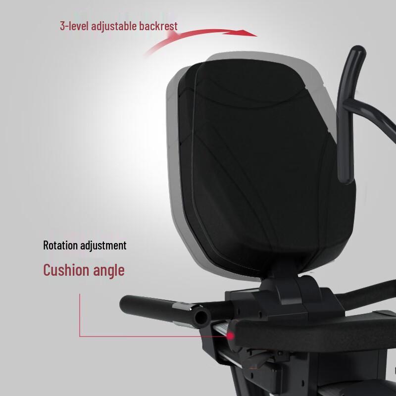 JOROTO MH600 Commercial Self-Generating Recumbent Exercise Bike CN plug (adapter included)