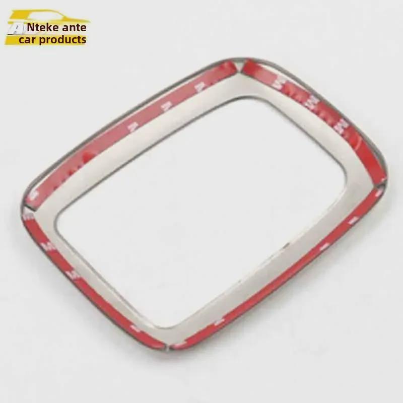 Boyue Sitzschnalle für die hintere Reihe, Edelstahl, dekorativer Rahmen mit hellem Ring