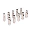 10pcs 5 Pin XLR Female Adaptor Mini Metal XLR Female Plug for Stereo Microphone Cable Monitor Speaker Sound Interface
