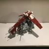 MOC Coruscant Dropship Model Compatible 75019 AT-Robot Building Blocks DIY Spaceship 75354 Assembly Brick kid Toy Christmas Gift