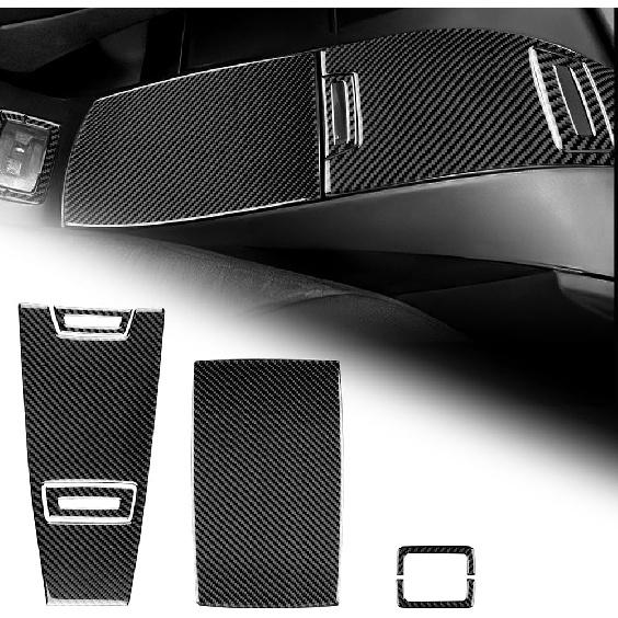 Carbon Fiber Steering Wheel Cover & Interior Trim for BMW Z4 E85 E86 (2003-2008) – Black Accessory