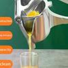 Exprimidor de Limón de Metal Exprimidor de Mano Para Naranja Granada Lima Herramienta Manual para Hacer Jugo de Frutas Cítricas Herramienta de Cocina