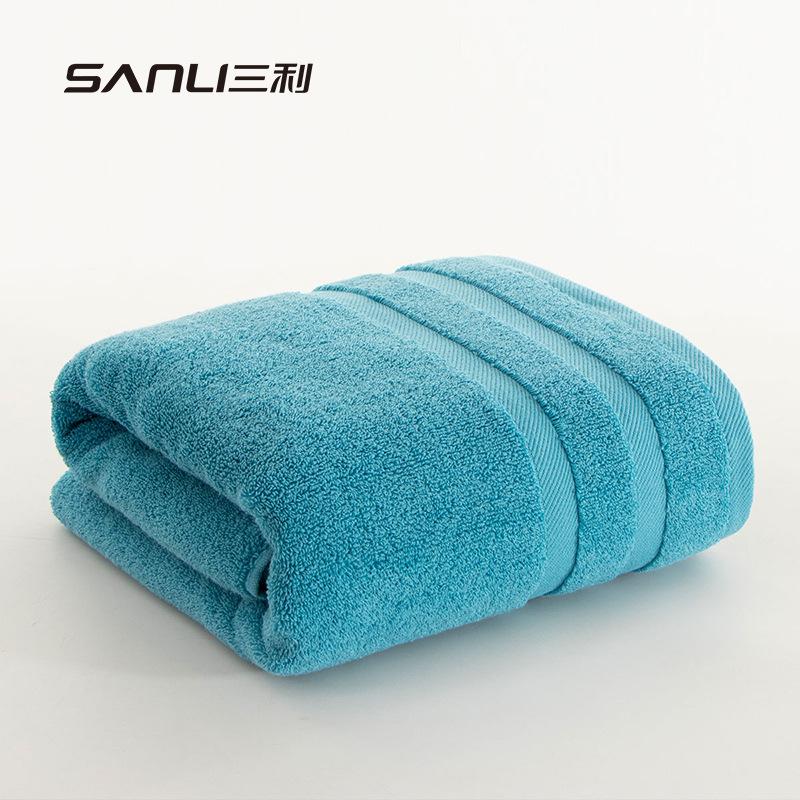 New pure cotton thickened adult bath towel couple household 445g cotton