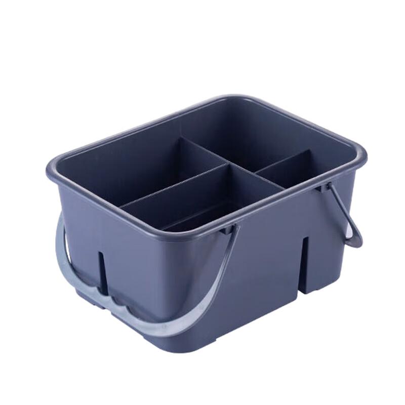 Portable 4-Compartment Cleaning Caddy серый