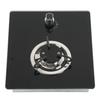 RV Gas Stove 290x325mm Tempered Glass Panel 1.8Kw Power Free Fire Adjustment for Caravan Yacht Boat