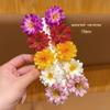 10 bunte zufällige Blumenspangen für den täglichen Gebrauch als Haarschmuck