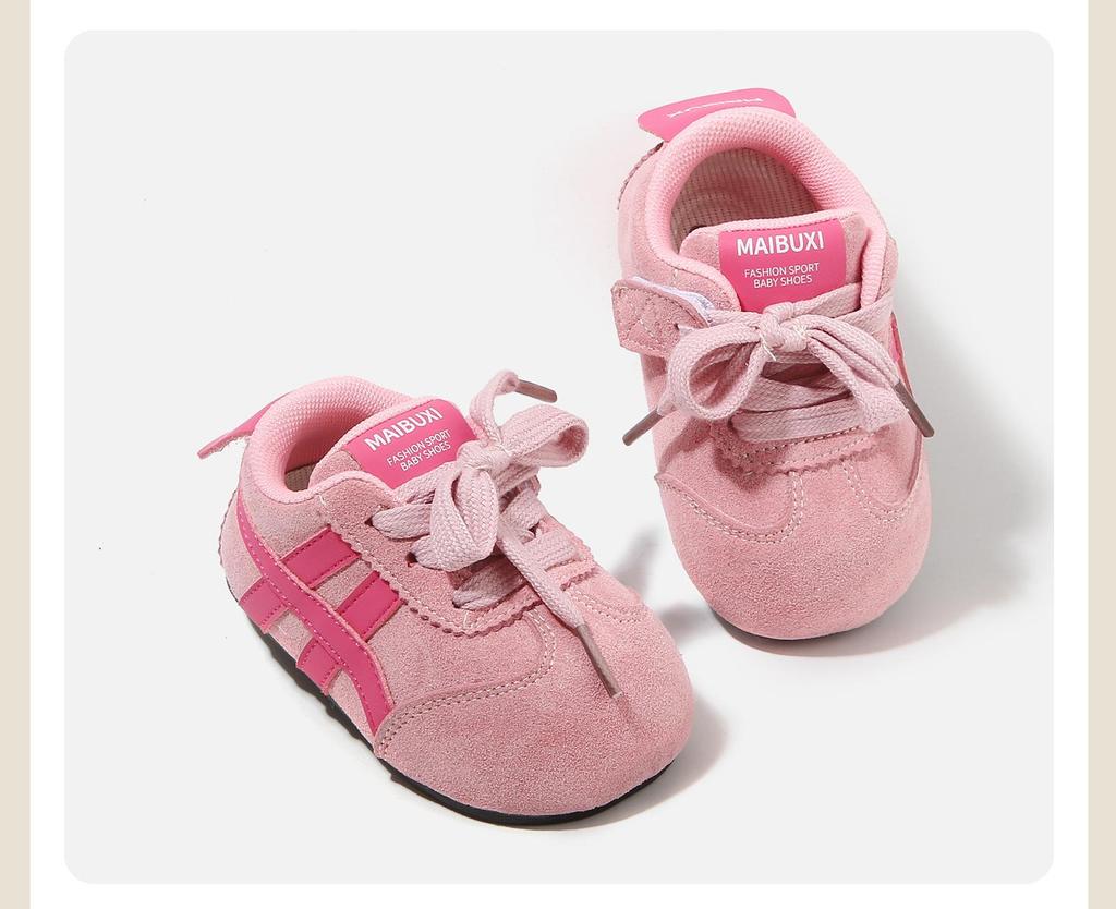 Frühlingsmode 2026 Rutschfeste Pre-Walking-Schuhe für Babys (Jungen & Mädchen) - Weiche Sohle, Vielseitig, Lässige Sportschuhe