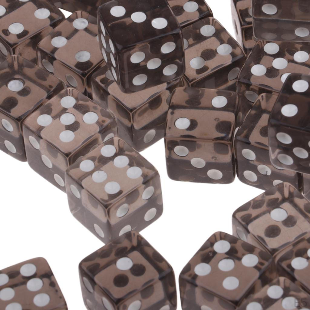 100 buc. Set D6 cu 6 fețe