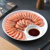 Star Creative Divided Dumpling Plate