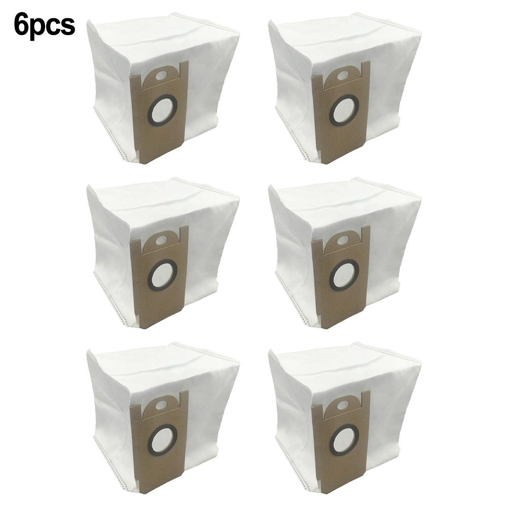 Dust Bags for Lydsto R1 R1A R1 Pro S1 Robot Vacuum Cleaner Parts 6-Pack Replacement and Efficient Dust Collection