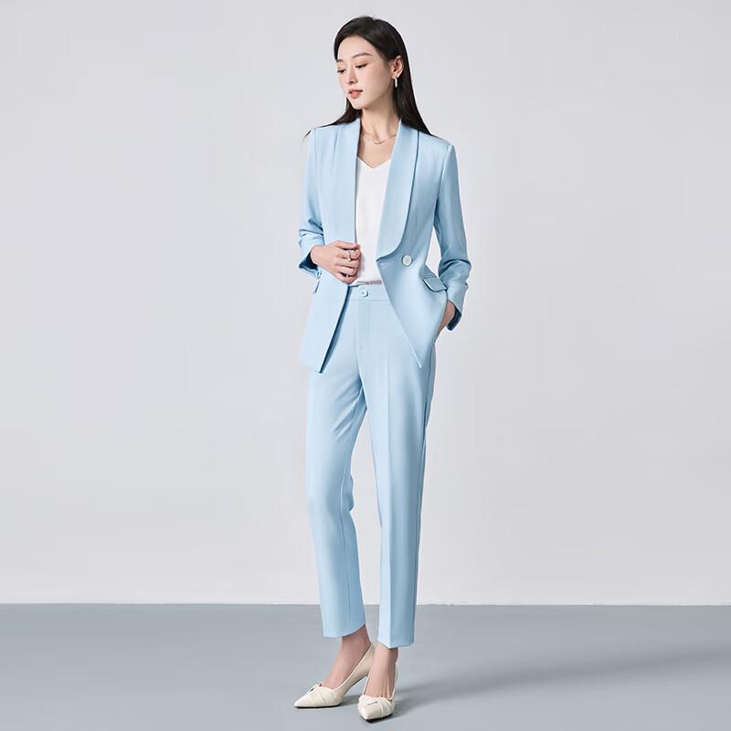 Women's Long-Sleeve Professional Suit Set