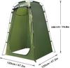 Portable Changing Room for Camping Shower Tent Biking Toilet Beach Quick Set Up Privacy Tent, Toilet, Camp Shower