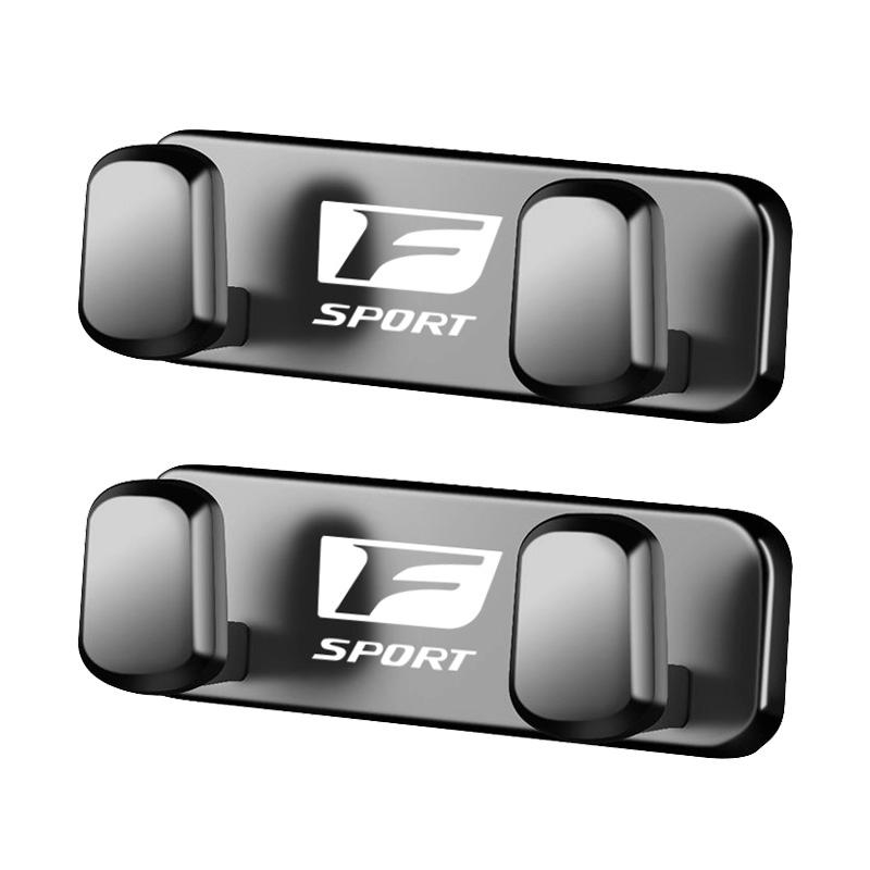 Zinc Alloy Car Hook Adhesive Storage Hooks Interior Accessories For Lexus F-SPORT ES RX NX LS UX LM LX GX LC RZ IS CT GS RC HS