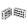 Set Morsetti Regolabili per Fresatrice: Cunei, Blocchi e Imballaggi Paralleli (25-50-75, 23 Fori, 1-2-3 Altezza Uguale)